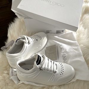 JimmyChoo shoes HAWAII/F White size : 35 1/2